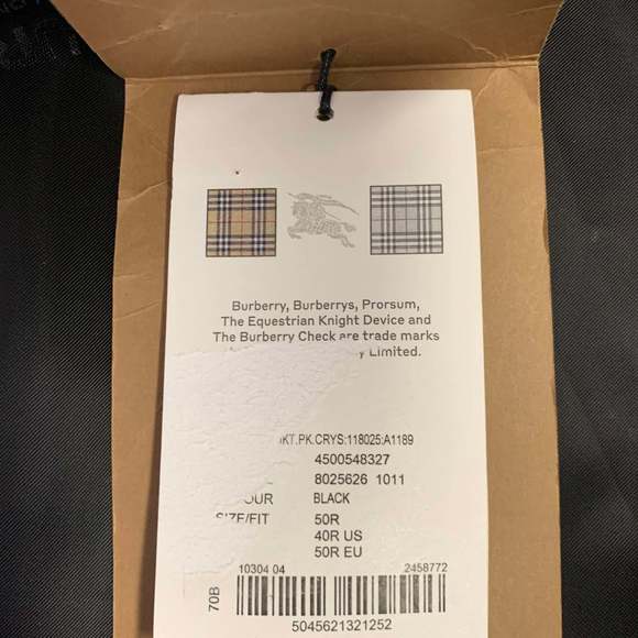 BURBERRY Black Studded Mohair Wool Peak Lapel Sport Coat - Picture 9 of 11